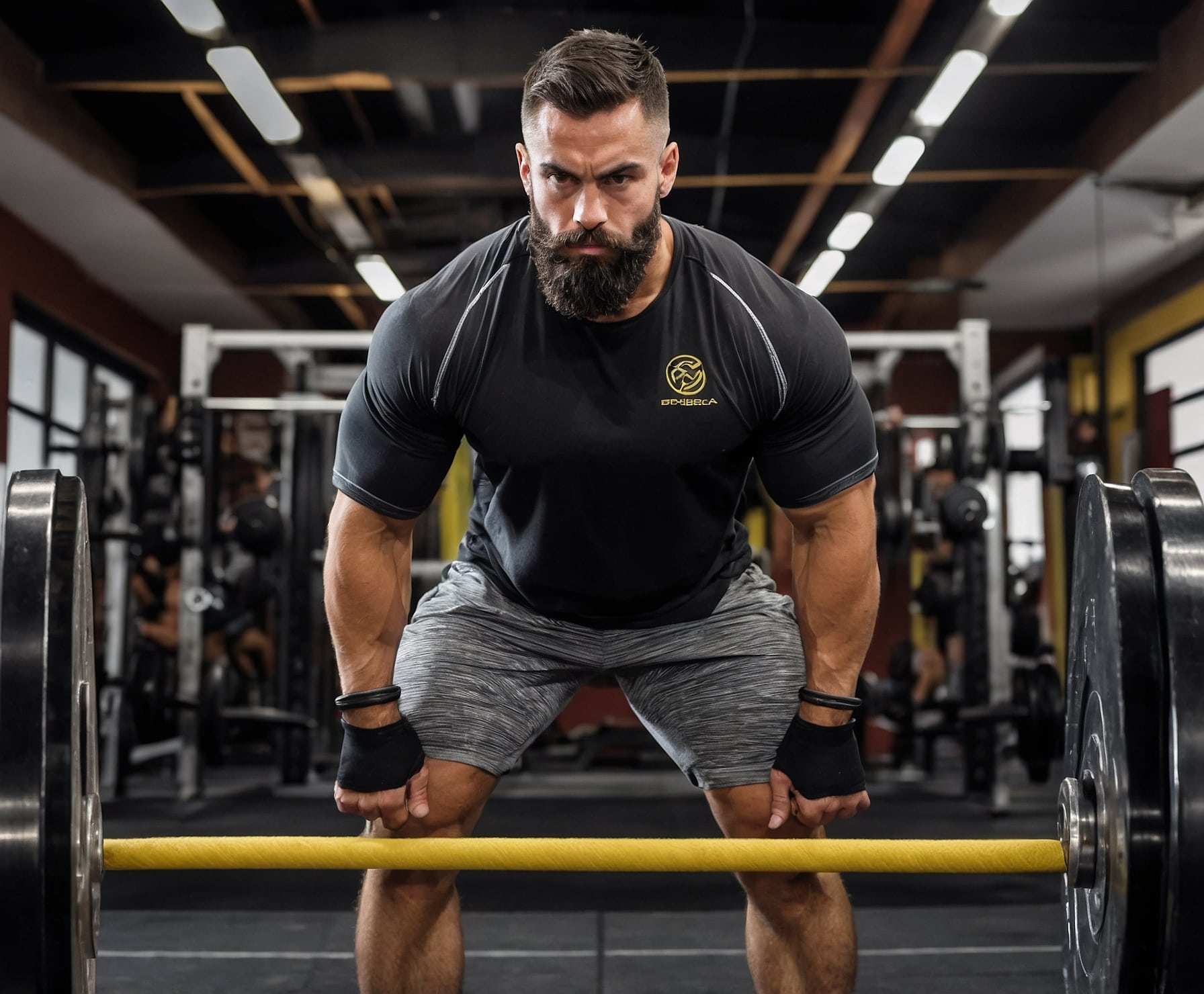 Ejercicio de powerlifting y bienestar físico